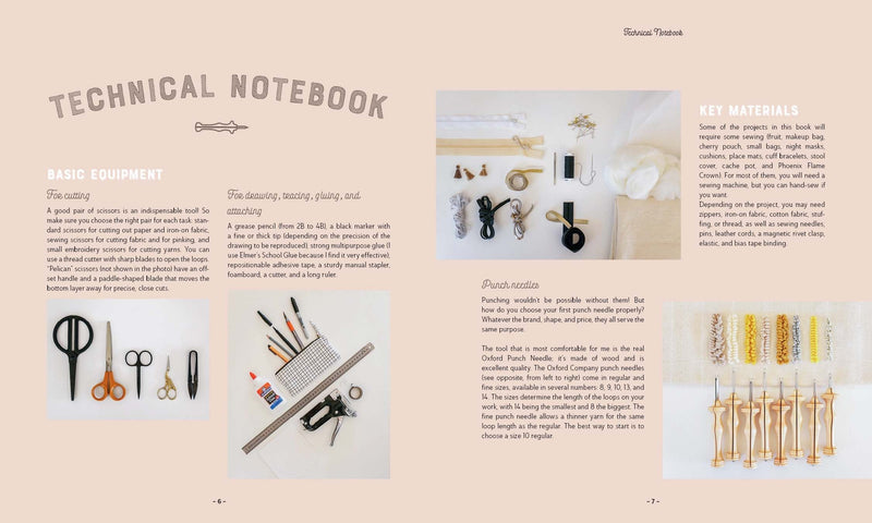 Punch Needle Extravaganza! 27 Projects To Create By Laetitia Dalbies