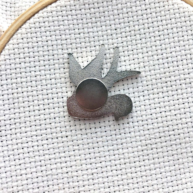 Crafty Swallow Enamel Needle Minder by Snarky Crafter Designs