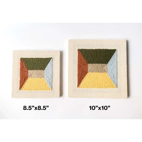 Portal - Beginner Punch Needle Kit 10" by 10" - Wall Art From Both Hands Crafts