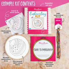 Unicorn Embroidery Kit  Complete Craft Kit For Beginners From Hawthorn Handmade