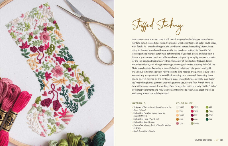 Handmade Holiday: Festive Embroidery Patterns and Techniques for Christmas Crafting By Alyssa Ploof