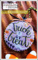 A Classic Haunt-Trick or Treat by Hands on Design Counted Cross Stitch Pattern