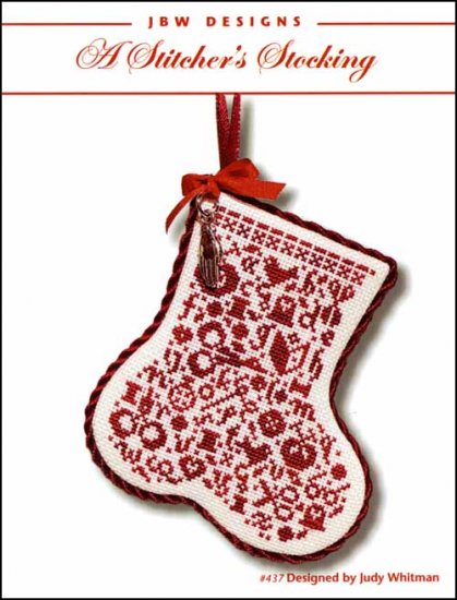 A Stitcher's Stocking by JBW Designs Counted Cross Stitch Pattern