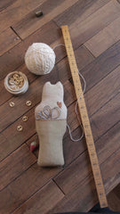 Animal Cracker Series~ Clementine By Stacy Nash Primitives Counted Cross Stitch Pattern
