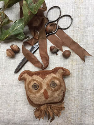 Animal Cracker Series~ Quincy By Stacy Nash Primitives Counted Cross Stitch Pattern