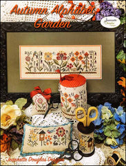 Autumn Alphabet Garden & Smalls By Jeanette Douglas Designs Counted Cross Stitch Pattern
