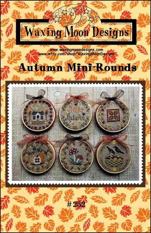Autumn Mini-Rounds By Waxing Moon Designs Counted Cross Stitch Pattern