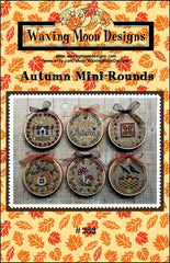 Autumn Mini-Rounds By Waxing Moon Designs Counted Cross Stitch Pattern