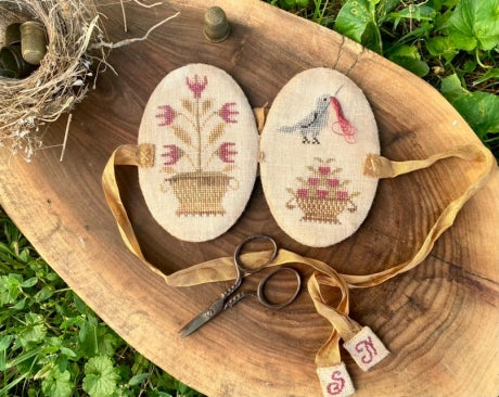 Birds of a Feather Needle Book By Stacy Nash Primitives Counted Cross Stitch Pattern