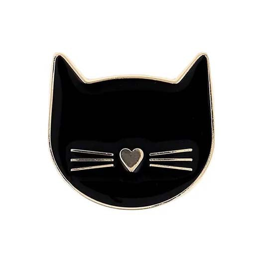Black Cat Needle Minder Magnetic Needle Minder by Bohin