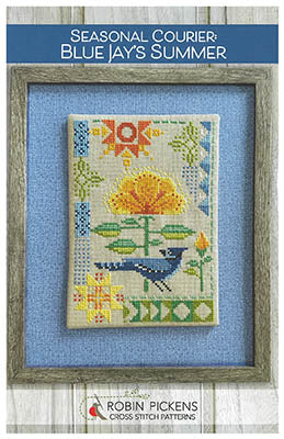 Blue Jay's Summer - Seasonal Courier By Robin Pickens Counted Cross Stitch Pattern