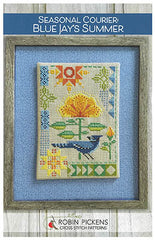 Blue Jay's Summer - Seasonal Courier By Robin Pickens Counted Cross Stitch Pattern