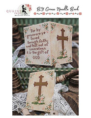 By Grace Needle Book by  Quaint Rose Needle Arts Counted Cross Stitch Pattern