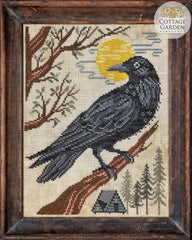 A Year in the Woods II - Part 4 - TheCrow by Cottage Garden Samplings Counted Cross Stitch Pattern