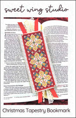 Christmas Tapestry Bookmark by Sweet Wing Studio Counted Cross Stitch Pattern