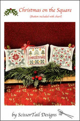 Christmas on the Square By Scissor Tail Designs Counted Cross Stitch Pattern