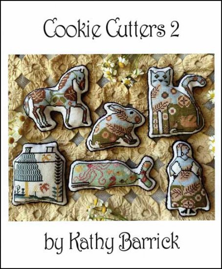 Cookie Cutters #2 by Kathy Barrick Counted Cross Stitch Pattern