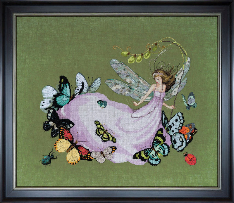 Delphine's Butterfly Brigade by Mirabilla Designs Counted Cross Stitch Pattern