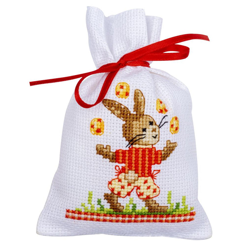 EASTER ANIMALS by Vervaco 3 Sachet Bags Counted Cross Stitch Kit