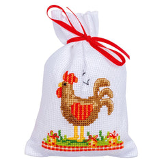 EASTER ANIMALS by Vervaco 3 Sachet Bags Counted Cross Stitch Kit