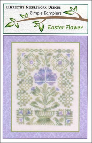 Easter Flower by Elizabeth's Needlework Designs Counted Cross Stitch Pattern