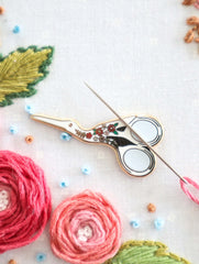 Embroidery Scissors Magnetic Needle Minder by Flamingo Toes