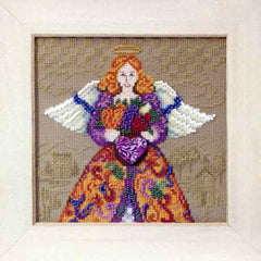 Fall Angel Beaded Cross Stitch Kit by Jim Shore for Mill Hill Counted Cross Stitch Kit