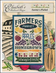 Farmer's Market by Elizabeth's Needlework Designs Counted Cross Stitch Pattern