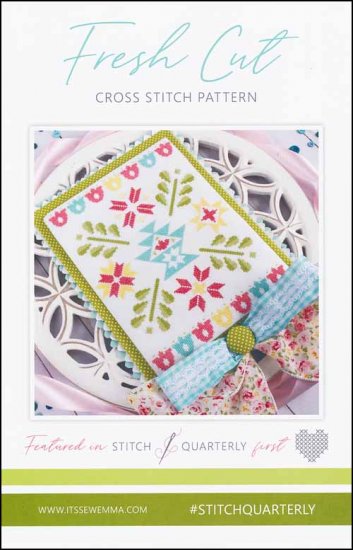 Fresh Cut by it's Sew Emma Stitchery Counted Cross Stitch Pattern