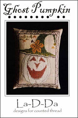 Ghost Pumpkin By La-D-Da Counted Cross Stitch Pattern