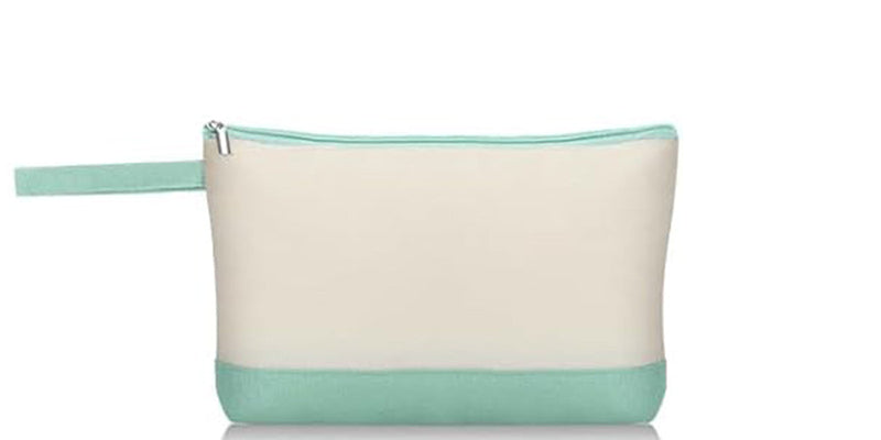 Colorful Zippered Canvas Bags to Embroider Multiple Colors From Artful Needleworker