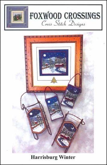 Harrisburg Winter by Foxwood Crossings Counted Cross Stitch Pattern