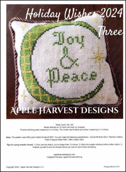 product_title] - Artful Needleworker Counted Cross Stitch