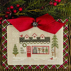 Hometown Holiday BIRD HOUSE  by Little House Needleworks Counted Cross Stitch Pattern