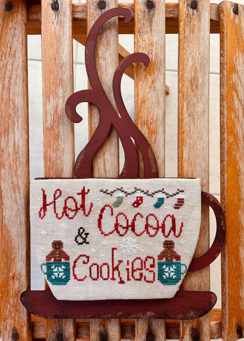 Hot Cocoa and Cookies  by New York Dreamer Counted Cross Stitch Pattern