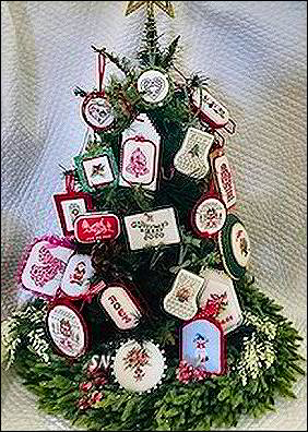 Christmas Ornaments-V1-6 by JBW Designs Counted Cross Stitch Pattern