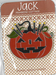 Jack-Halloween Needle Minder by Primrose Cottage Stitches