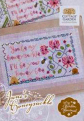 My Garden Journal: June Honeysuckle by Cottage Garden Samplings Counted Cross Stitch Pattern