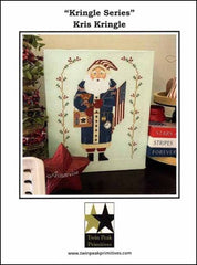 Kris Kringle 2022 by Twin Peak Primitives Counted Cross Stitch Pattern