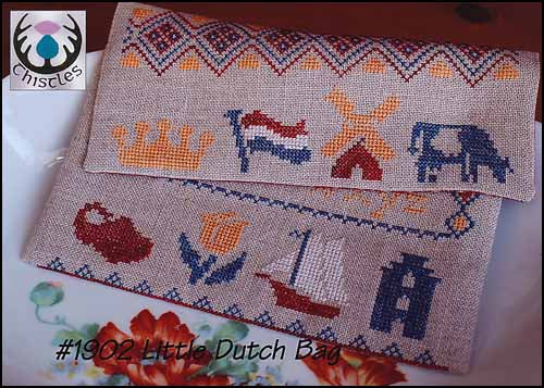 Little Dutch Bag by Thistles Counted Cross Stitch Pattern