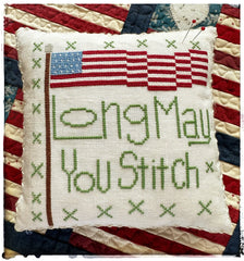 Long May You Stitch From Lucy Beam Love in Stitches Counted Cross Stitch Pattern