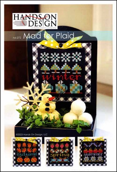 Mad for Plaid by Hands on Design Counted Cross Stitch Pattern