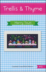 Merry Town by Trellis and Thyme Counted Cross Stitch Pattern