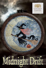 Midnight Drift by Cottage Garden Samplings Counted Cross Stitch Pattern