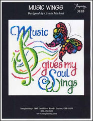 Music Wings by Imaginating Counted Cross Stitch Pattern