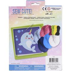 NARWAL Colorbok Needlepoint Kit - Kids Art and Craft Activity