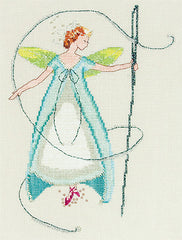 Stitching Fairies-Needle Fairy from Designer: Nora Corbett Counted Cross Stitch Pattern