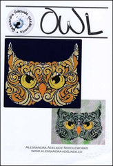 Owl by Alessandra Adelaide Needleworks Counted Cross Stitch Pattern