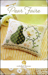 Pear Faire by October House Counted Cross Stitch Pattern