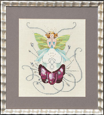 Stitching Fairies-Pincushion Fairy from Designer: Nora Corbett Counted Cross Stitch Pattern